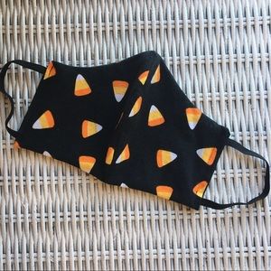 Candy Corn Halloween Cotton Face Mask